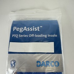 Darco Peg-Assist PTQ Series off-Loading Insoles Women’s Medium 6.5-8 Square Toe