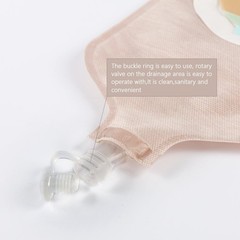 15PK Drainable Urostomy Pouches with Non-Woven Fabric & Odor Filter for Security