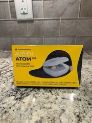 Audien Atom One Rechargeable OTC Hearing AIDS Hearing Aid