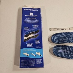 Powerstep Original Full Length Arch Orthotic Insole Size A M4-4.5 W6-6.5