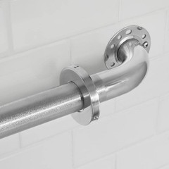 Glacier 20135-02103-24 24 in. Grab Bar Combo in Polished Stainless Steel 3-Pack