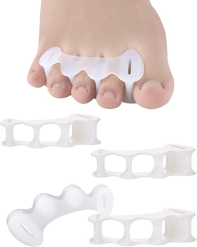 FOSVBEY 1-3 Pairs Toe Separators Toe Spacers for Women Men to Correct Bunion NEW