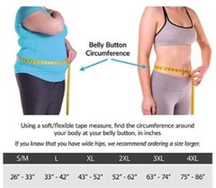 BraceAbility Elastic & Neoprene Compression Back Brace 3XL