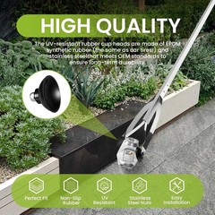 4 Replacement Gripper Cups Arcmate EZ Reacher Accessory Tips Outdoor Heavy Duty