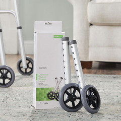 Mckesson Universal Walker Wheels, Adjustable, 5 in Caster Wheels, 1 Pair