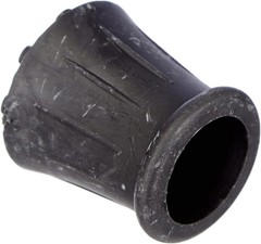 Non-Slip Heavy-Duty Rubber Ferrules for Walking Stick – Black, 19mm, Pack of 4