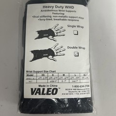 Valeo Ambidextrous Wrist Support Brace – – XLarge extra large