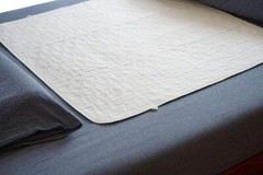 Cotton Top Quilted Underpad Waterproof Extra Absorbent Washable 34″x36″ 2PCS