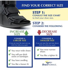 Air CAM Walker Fracture Boot Tall Full Medical Recovery, Protection Healing, L