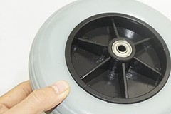 Caster Wheels 8 Inch 2 Inch Solid Rubber for Electric Wheelchair Powerchair