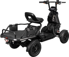 500/1000W Electric Mobility Scooter for Adults with Cargo Platform All Terrain