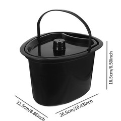 Pee Bucket Urinal Bucket Urinal Container Spittoon Potty Night Urinal Chamber