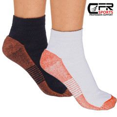 1-3 Pairs Copper Compression Socks Plantar Fasciitis Arch Ankle Running Support@