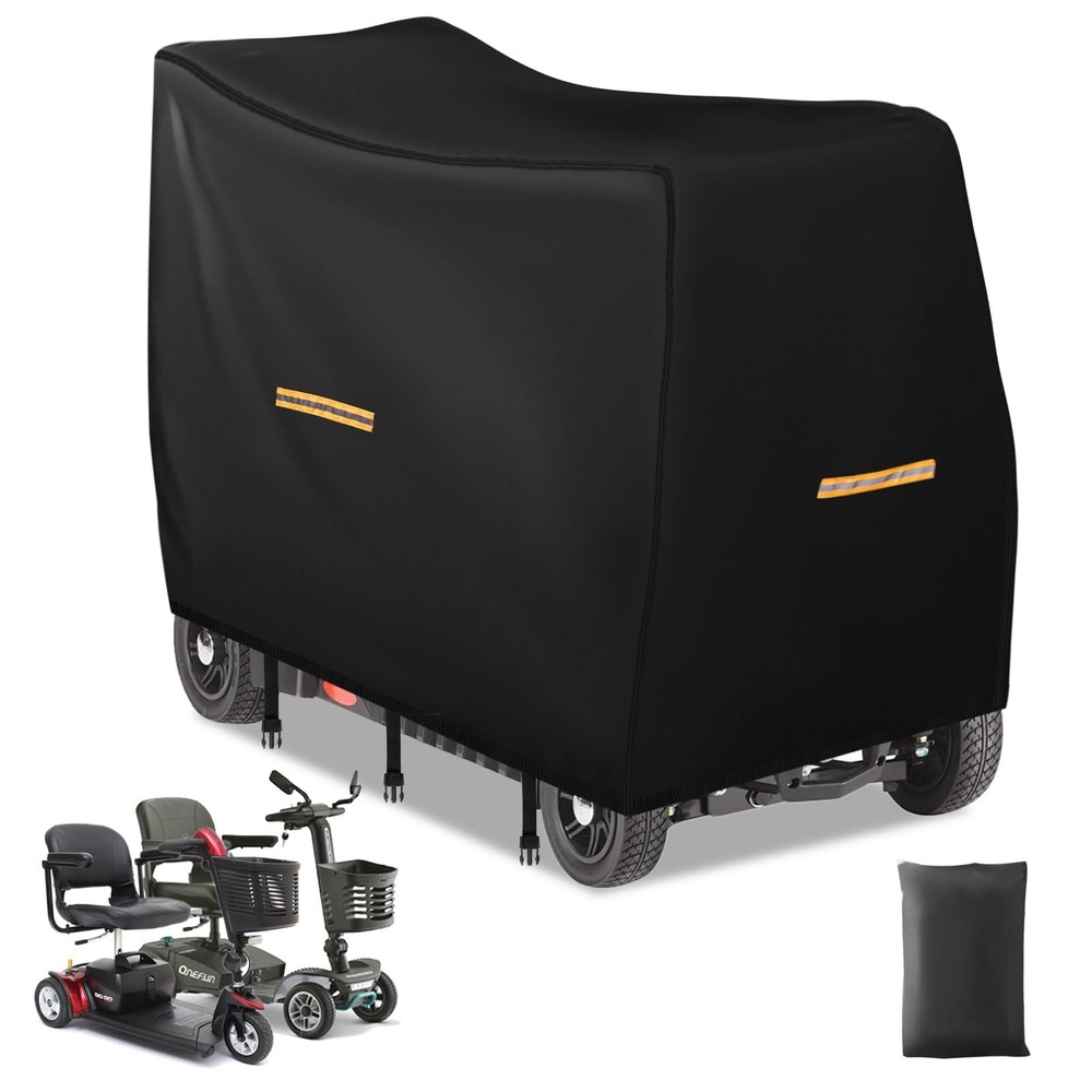 Mobility Scooter Cover Waterproof Accessories,420D Oxford Fabric Heavy Duty E…