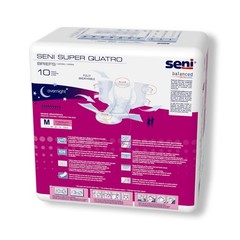 Seni Incontinence Brief Breathable / Overnight S-ME10-BQ1 Severe 10 Ct