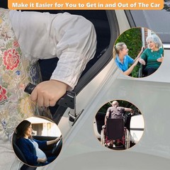 3pcs Mobility Independence Kit: Portable Standing Aid,Car Grab Handle Auto Ca…