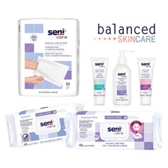 Seni Care Personal Cleansing Wipe 8 x 12″ S-WR48-C11 1 Pack 48 Wipes