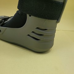 Top Shelf Orthopedics Large Walking Boot Black, Brace Ankle Sprain LEFT NO PUMP