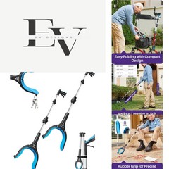 Compact 32-Inch Grabber Tool for Enhanced – Ideal for Seniors & Caregivers