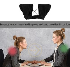 CMRCOYO Posture Corrector-Back Brace for Men and Women- Fully Medium, Black