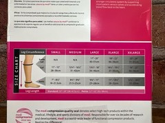 Medi Assure Compression Socks Calf CT Beige Medium 15-20