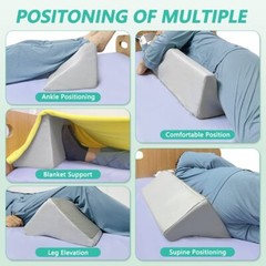 Wedge Pillow for Sleeping After Surgery Bed Wedges Body Positioners Waterproof
