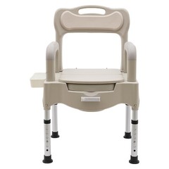 Heavy Duty Height Adjustable Bath Seat Commode Toilet Chair 250kg Adult Senior