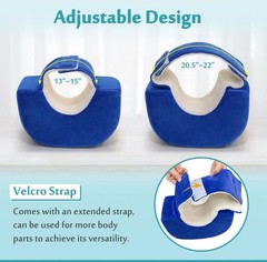 Foot Elevation Pillow Post Surgery Ankle Heel Protector for Pressure Blue-1pc…