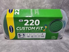 Dr. Scholls CF220 Custom Fit 220 Foot Orthotic 3/4 Length Inserts **NEW**