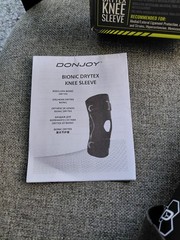 Donjoy Performance Bionic Drytex Hinged Knee Sleeve Joint Stabilizer Medium