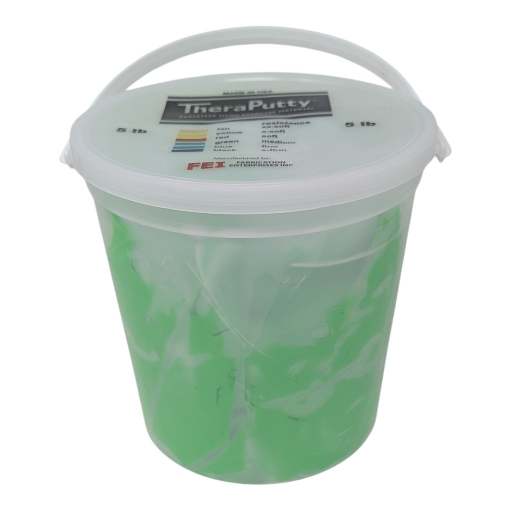 TheraPutty Resistive Hand Exercise Material – Green (5 lb) – medium