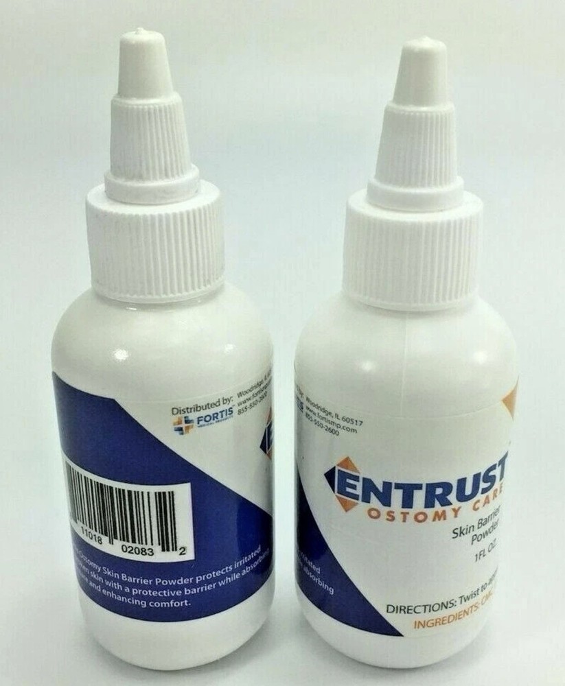 2 Bottles – Entrust 6800 Skin Barrier Powder w/ Pectin 1oz Ex. 2028 New!