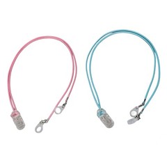 Pink Blue Hearing Amplifier Lanyard Easy Using Practical Hearing Amplifier Clip
