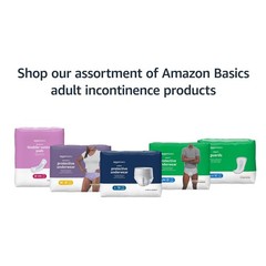 Maximum Absorbency Incontinence Underwear for Women, Disposable, Odor Control, L