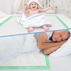 50 Count Hospital Grade 130 Gram 36” x 36” Max Absorbency Disposable Underpad…