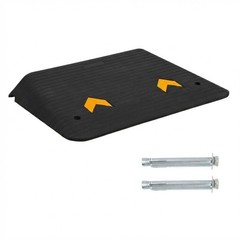 Peacefulhues Rubber Threshold Ramp 4 Rise Wheelchair Ramp Doorway Recycled