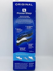 Powerstep Original Full Length Insoles Arch Supports Orthotics M3-3.5/W5-5.