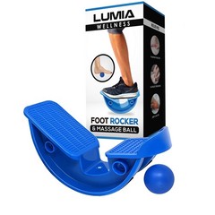 Foot Rocker with Massage Ball Calf Stretcher for Plantar Fasciitis, Achilles…
