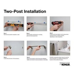 Kohler Kumin 24-inch Polished Chrome Grab Bar 24550-CP