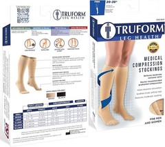 Truform 20-30 mmHg Compression Stockings, Medium
