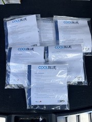 LOT 6- Cool Blue Prosthetic Sock CB1MDXS2 Size 1, 2 5 Ply Length 8-12 NEW