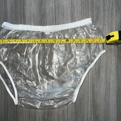 Plastic Pants 3XL. Feels Like Stretchy Latex Rubber. High Quality