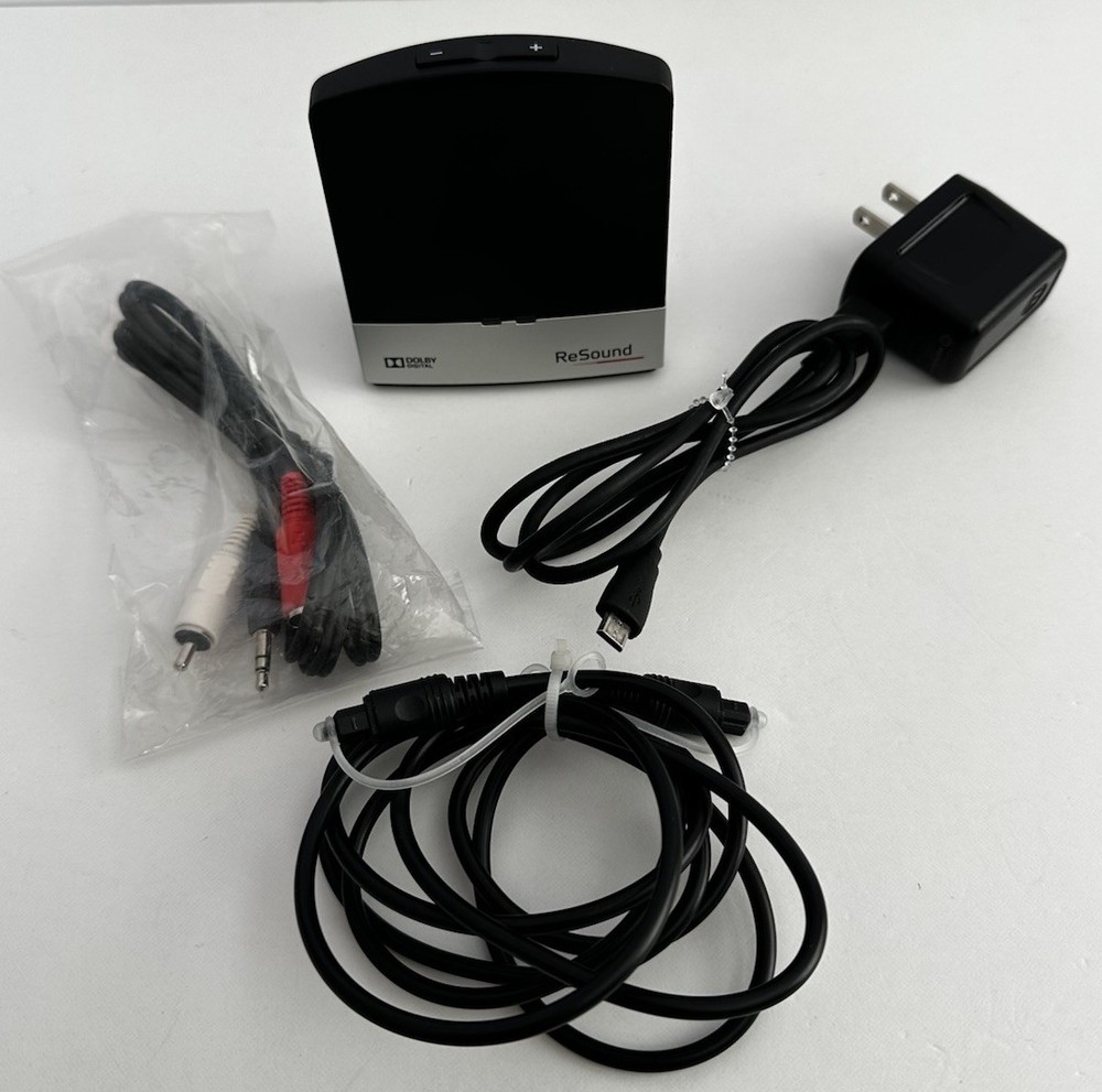 ORIGINAL RESOUND TV STREAMER SAS-3 2 GEN. DOLBY DIGITAL FOR RESOUND HEARING AIDS