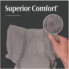 Depend Night Defense Incontinence Underwear for Men, Adult Diapers, L, 56 Count