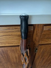 Beautiful vintage Diamond Willow walking stick/cane 36″ Heavy Duty Rubber Grip