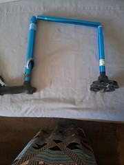 Rehand Foldable & Adjustable Walking Cane 350Lbs Capacity #RH100754 NEW