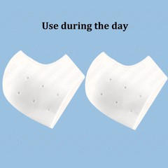 Silicone Moisturizing Heel Repair Socks Plantar Fasciitis Foot Support Gel Pad H