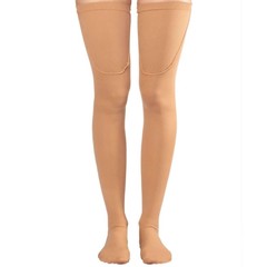Shape to Fit Anti-Embolism Thigh High, Silicone Band, CT, Reg. Length, 18mmHg (S