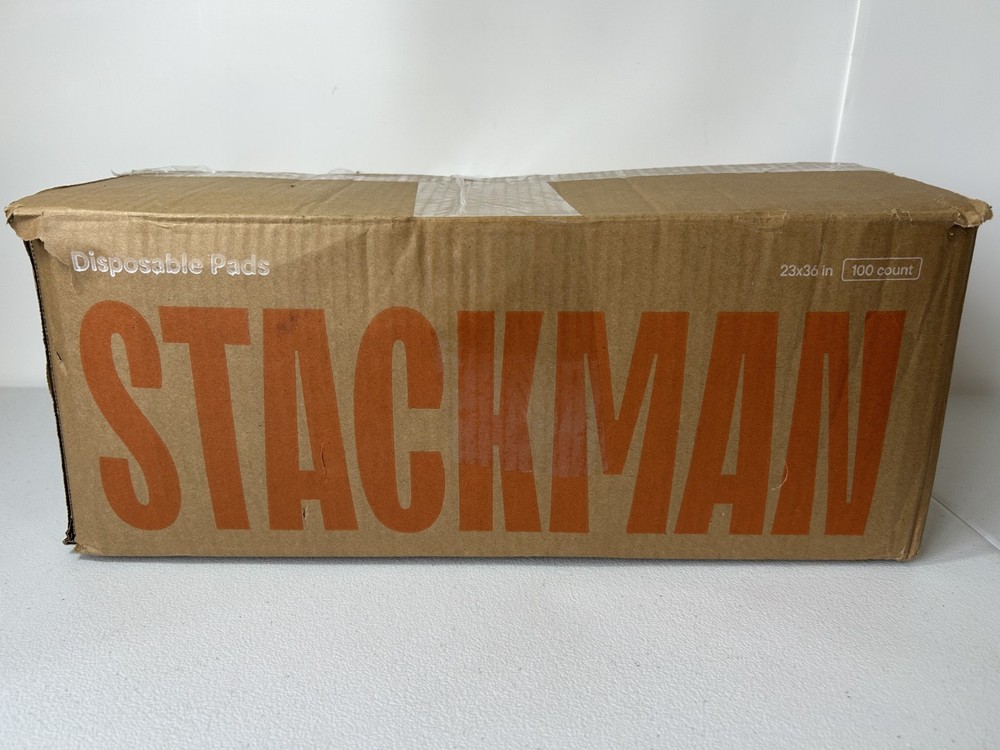 Stackman 100ct (2x50CT) Adult Underpads 23″x36″ Heavy Absorbency Chux Bed Pads