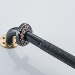 12inch Grab Bar Featuring Antislip Handrail Solid Brass Oil Rubbed Bronze Heavyd
